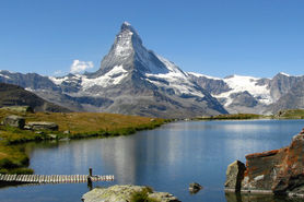 Zermatt, Matterhorn, Stellisee